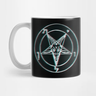 3D Pentagram Fuzz Mug